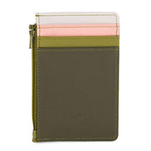 Load image into Gallery viewer, Credit Card Holder With Coin Purse - Olive