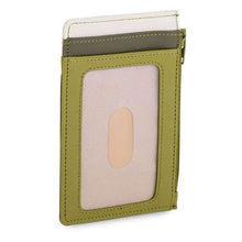 Load image into Gallery viewer, Credit Card Holder With Coin Purse - Olive