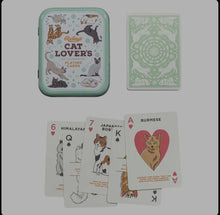 Load image into Gallery viewer, Cat Lovers Playing Cards