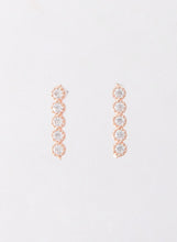 Load image into Gallery viewer, Cubic Zircon DNA Earrings