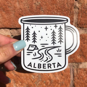 Alberta Coffee Sticker