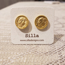 Load image into Gallery viewer, Coin Earrings