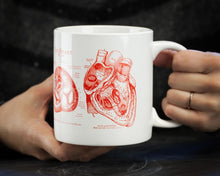 Load image into Gallery viewer, Anatomical Heart Mega Mug