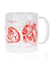 Load image into Gallery viewer, Anatomical Heart Mega Mug