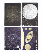 Load image into Gallery viewer, Astronomy Pocket Notebooks 4-Pack