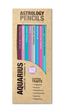 Load image into Gallery viewer, Astrology Pencils -Aquarius