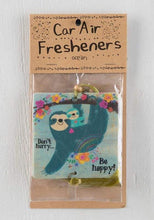 Load image into Gallery viewer, Don't Hurry, Be happy Air Freshener