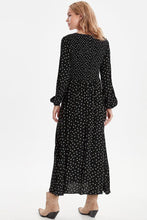 Load image into Gallery viewer, ByFatima Smock Dress- Black Combo