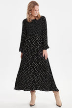 Load image into Gallery viewer, ByFatima Smock Dress- Black Combo