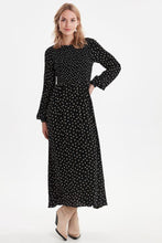 Load image into Gallery viewer, ByFatima Smock Dress- Black Combo