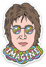 Load image into Gallery viewer, Die Cut Sticker - John Lennon