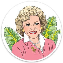 Load image into Gallery viewer, Die Cut Sticker -Betty White
