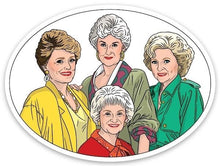 Load image into Gallery viewer, Die Cut Sticker - Golden Girl