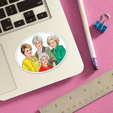 Load image into Gallery viewer, Die Cut Sticker - Golden Girl