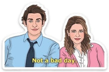 Load image into Gallery viewer, Die Cut Sticker - Jim and Pam