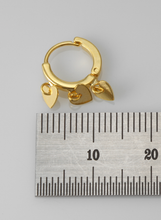Load image into Gallery viewer, Charmed Heart Earrings