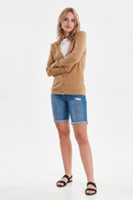 Load image into Gallery viewer, ByNakata Rib Cardigan - Golden Sand