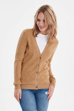 Load image into Gallery viewer, ByNakata Rib Cardigan - Golden Sand
