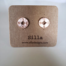 Load image into Gallery viewer, Compass Earrings